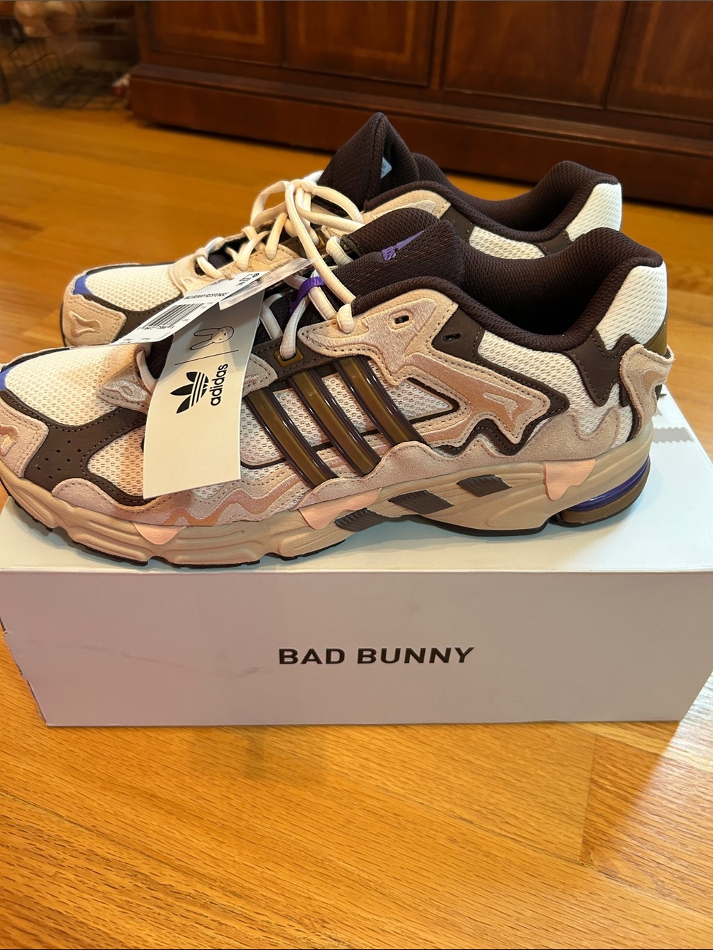 adidas Kids Beige & Brown Bad Bunny Sneakers